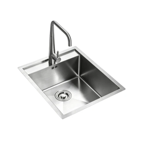 Sinki Undermount Sinki Dapur Sinki Buatan Tangan Tahan Karat